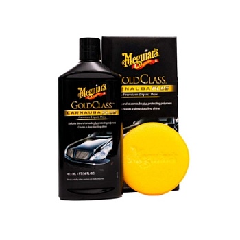 Gold Class Liquid Car Wax - полироль для кузова, комплект с аппликатором 473 мл , Meguiars