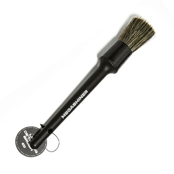 Кисть для детейлинга c натуральным ворcом Light Detailing Brush 18, MegaShiner