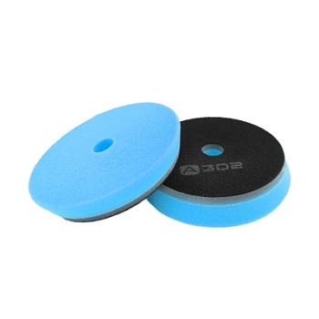 SANDWICH TRAPEZ THERMO PAD SOFT - мягкий полировальный круг сэндвич (голубой) 125/25/140 мм, A302 