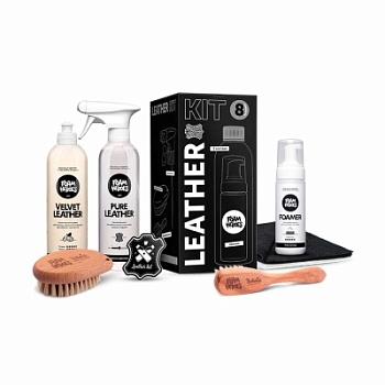 Leather Kit, набор для ухода за кожей, Foam Heroes