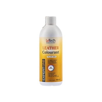 Leather Colourant Yellow Oxide - краска для кожи EXPERT LINE 500 мл, Letech Professional