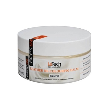 Leather Re-colouring balm Neutral - бальзам для восстановления цвета кожи 200 мл, LeTech