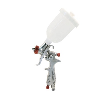 Миникраскопульт JETA Light mini JL887 HVLP, сопло 0,8 мм, верхний пластиковый бачок, JETA PRO