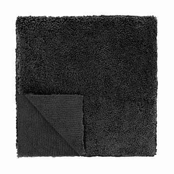 Микрофибра универсальная UniFiber 40x40 см, 400 гр/м2, черная, MegaShiner