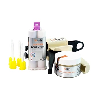Leather Grain Repair Set - Комплект для текстурного ремонта кожи, Letech Professional