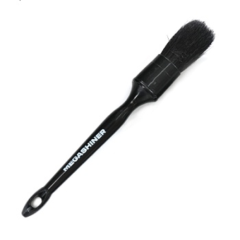 Кисть для детейлинга c натуральным ворсом Black Detailing Brush 14, MegaShiner