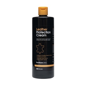 Защитный крем для кожи (Leather Protection Cream) 500 мл, Furniture Clinic