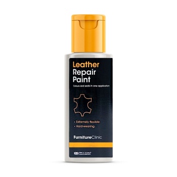 Ремонтная краска для кожи (Leather Repair Paint) Ivory 50 мл, Furniture Clinic