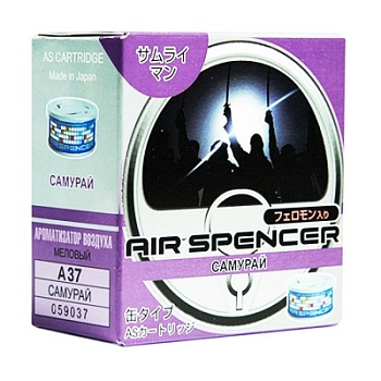 Меловой ароматизатор SAMURAI MAN - SPIRIT REFILL Air Spencer A-37,  Eikosha